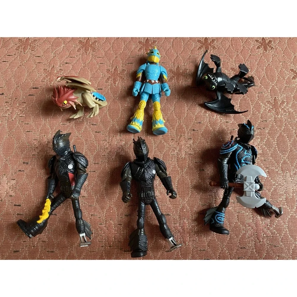 2018 How To Train Your Dragon Riders action figures bundle 6 lot s5